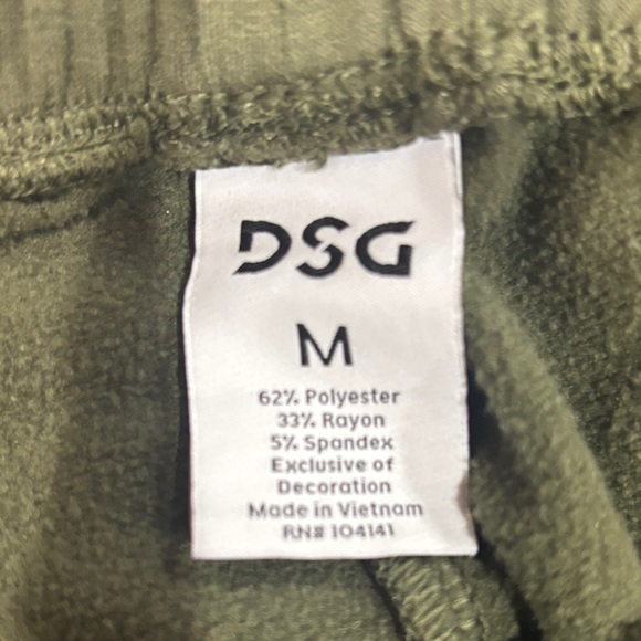 DSG Olive Green Sweatpants - Picture 2 of 5